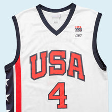 Lade das Bild in den Galerie-Viewer, Reebok Trikot &quot;Allen Iverson&quot; Team USA 00er, weiß, L
