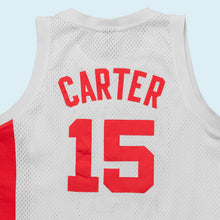 Lade das Bild in den Galerie-Viewer, Reebok Trikot &quot;New Jersey Nets Vince Carter&quot; Hardwood Classics 00er, weiß, L
