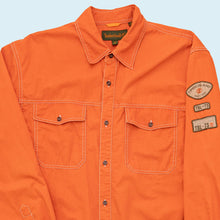 Lade das Bild in den Galerie-Viewer, Timberland Hemd 00er, orange, L/XL
