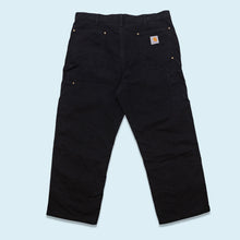 Lade das Bild in den Galerie-Viewer, Carhartt Hose &quot;Double Knee Carpenter&quot;, schwarz, 38/30
