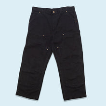 Lade das Bild in den Galerie-Viewer, Carhartt Hose &quot;Double Knee Carpenter&quot;, schwarz, 38/30
