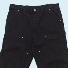 Lade das Bild in den Galerie-Viewer, Carhartt Hose &quot;Double Knee Carpenter&quot;, schwarz, 38/30
