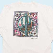 Lade das Bild in den Galerie-Viewer, Cotton Deluxe Longsleeve &quot;Arizona&quot; 90er Single Stitch Made in the USA, weiß, L/XL
