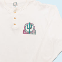 Lade das Bild in den Galerie-Viewer, Cotton Deluxe Longsleeve &quot;Arizona&quot; 90er Single Stitch Made in the USA, weiß, L/XL
