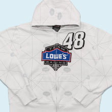 Lade das Bild in den Galerie-Viewer, Chase Zip Hoodie &quot;Lowes Racing Team&quot;, weiß, M/L breit
