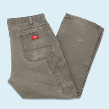 Lade das Bild in den Galerie-Viewer, Dickies Hose &quot;canvas relaxed fit&quot;, grau/grün, 36/30
