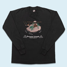 Lade das Bild in den Galerie-Viewer, Best Longsleeve &quot;Bermuda Triangle&quot; 1991 Made in the USA Single Stitch, schwarz, L/XL
