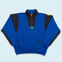 Lade das Bild in den Galerie-Viewer, Adidas Equipment Quarter Zip 90er, blau, L breit
