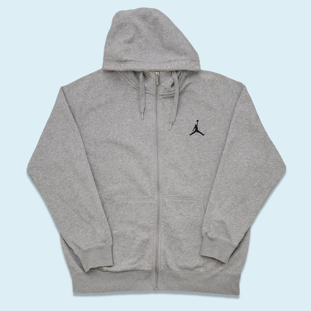 Jordan Zip-Hoodie, grau, XL/XXL