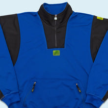 Lade das Bild in den Galerie-Viewer, Adidas Equipment Quarter Zip 90er, blau, L breit
