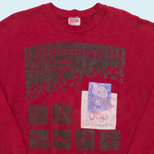 Lade das Bild in den Galerie-Viewer, Hanes Sweatshirt &quot;Lillehammer Norway&quot; 1994, rot, XL
