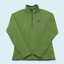 Lade das Bild in den Galerie-Viewer, Patagonia Quarter Zip Fleece, grün, L Womens
