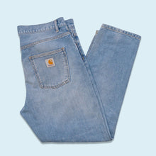 Lade das Bild in den Galerie-Viewer, Carhartt Hose &quot;newel pant&quot;, blau, 38/32
