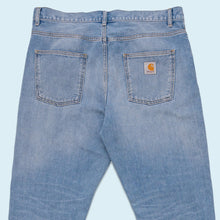 Lade das Bild in den Galerie-Viewer, Carhartt Hose &quot;newel pant&quot;, blau, 38/32
