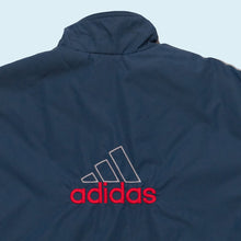 Lade das Bild in den Galerie-Viewer, Adidas Jacke &quot;fleece lined&quot; 90er, blau, L/XL
