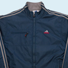 Lade das Bild in den Galerie-Viewer, Adidas Jacke &quot;fleece lined&quot; 90er, blau, L/XL
