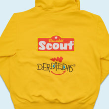 Lade das Bild in den Galerie-Viewer, FDM Hoodie &quot;Scout der echte Rucksack&quot;, gelb, L
