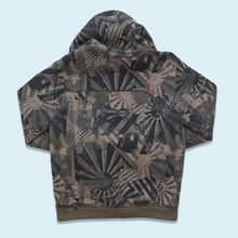 Lade das Bild in den Galerie-Viewer, Billabong Zip Hoodie &quot;thermo&quot; dick 00er, grün/grau, L
