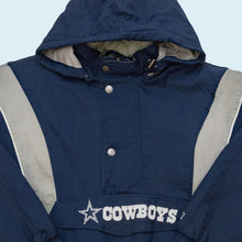 Lade das Bild in den Galerie-Viewer, Starter Schlupfjacke &quot;Dallas Cowboys&quot;, blau, L/XL
