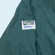 Lade das Bild in den Galerie-Viewer, Reebok x Carlsberg Coach Jacke &quot;the official beer euro 1996&quot;, grün, XL breit
