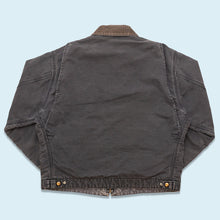 Lade das Bild in den Galerie-Viewer, Carhartt Jacke &quot;Detroit blanket lined&quot; 90er, schwarz faded, L/XL
