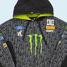 Lade das Bild in den Galerie-Viewer, DC Shoes Zip Hoodie &quot;Ken Block 43&quot;, schwarz/grau, L
