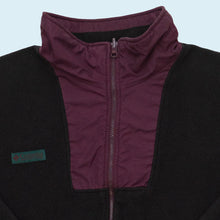 Lade das Bild in den Galerie-Viewer, Columbia Fleece Jacke 00er, schwarz, XL sehr breit
