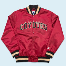 Lade das Bild in den Galerie-Viewer, Starter Satin Bomberjacke &quot;Arizona Coyotes&quot; 00er, rot, L/XL
