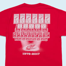 Lade das Bild in den Galerie-Viewer, Hanes T-Shirt &quot;Detroit Red Wings&quot; 2017, rot, L
