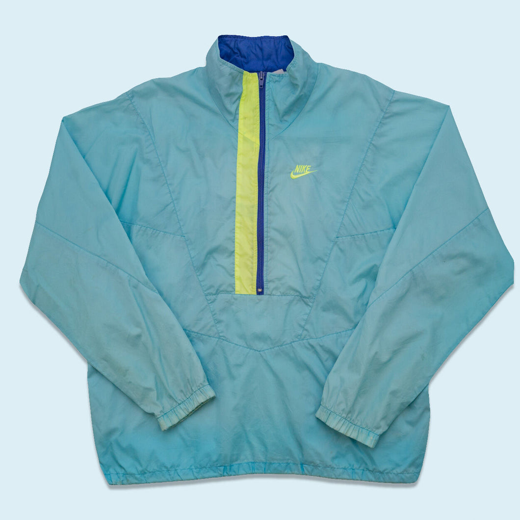 Nike Schlupfjacke dünn 90er, blau, XL