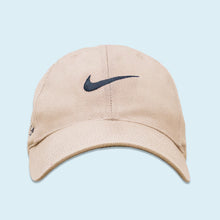 Lade das Bild in den Galerie-Viewer, Nike Golf Mütze &quot;Swoosh&quot; 00er, beige, Einheitsgröße
