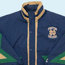 Lade das Bild in den Galerie-Viewer, Starter Jacke &quot;Notre Dame&quot; 90er, blau, L
