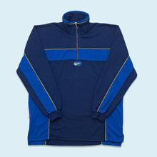 Lade das Bild in den Galerie-Viewer, Bootleg Nike Quarter Zip 90er, blau, XL/XXL
