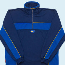 Lade das Bild in den Galerie-Viewer, Bootleg Nike Quarter Zip 90er, blau, XL/XXL
