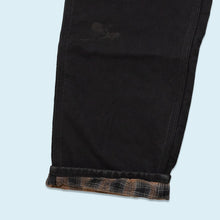 Lade das Bild in den Galerie-Viewer, Carhartt Hose &quot;double layer&quot; canvas thermo, schwarz, 34/30
