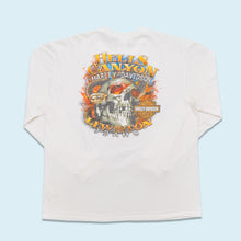 Lade das Bild in den Galerie-Viewer, Harley Davidson Longsleeve &quot;Hells Canyon Lewiston Idaho&quot; 2012, weiß, L/XL
