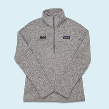 Lade das Bild in den Galerie-Viewer, Patagonia Fleece Sweatshirt &quot;Better Sweater 1/4 Zip&quot;, grau, XS/S Damen
