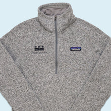 Lade das Bild in den Galerie-Viewer, Patagonia Fleece Sweatshirt &quot;Better Sweater 1/4 Zip&quot;, grau, XS/S Damen
