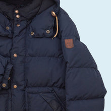 Lade das Bild in den Galerie-Viewer, Polo Ralph Lauren Jacke &quot;75% Daunen &amp; 25% Federn&quot; 90er, blau, M/L
