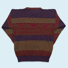 Lade das Bild in den Galerie-Viewer, Chaps by Ralph Lauren Strickpullover 90er Made in the USA, mehrfarbig, L/XL
