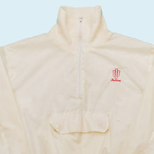 Lade das Bild in den Galerie-Viewer, Trends for him Quarter Zip Jacke &quot;University of Indiana Hoosiers&quot; 80er/90er, weiß, XL
