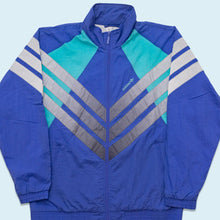 Lade das Bild in den Galerie-Viewer, Adidas Trainingsjacke 90er, blau/lila, XL/XXL
