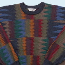 Lade das Bild in den Galerie-Viewer, Dalmine UOMO Strickpullover 90er Made in Italy, mehrfarbig, L breit
