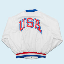 Lade das Bild in den Galerie-Viewer, Pla-Jac Jacke &quot;Team USA Seoul Olympia&quot; 1988 Made in the USA, weiß, L/XL breit
