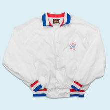 Lade das Bild in den Galerie-Viewer, Pla-Jac Jacke &quot;Team USA Seoul Olympia&quot; 1988 Made in the USA, weiß, L/XL breit
