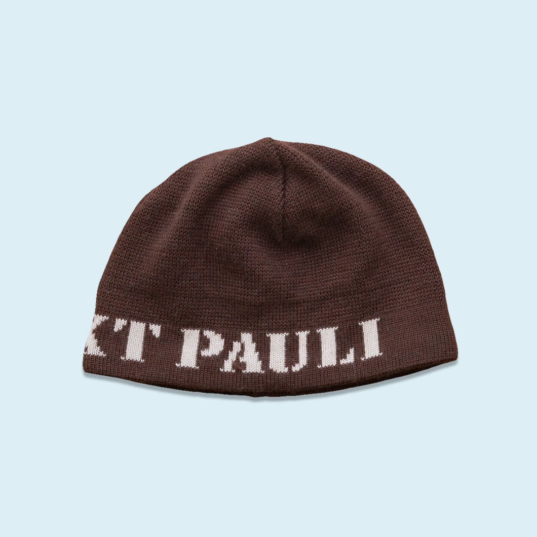 ST. Pauli Beanie Made in Germany, braun, Einheitsgröße