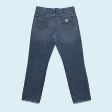 Lade das Bild in den Galerie-Viewer, Carhartt Hose &quot;Relaxed Fit&quot; Made in Mexico, blau, 36/34
