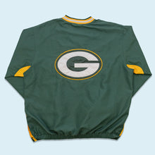 Lade das Bild in den Galerie-Viewer, NFL V-Neck Windbreaker &quot;Green Bay Packers&quot;, gelb/grün, L/XL breit
