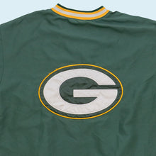 Lade das Bild in den Galerie-Viewer, NFL V-Neck Windbreaker &quot;Green Bay Packers&quot;, gelb/grün, L/XL breit
