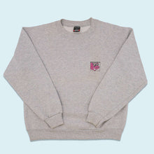 Lade das Bild in den Galerie-Viewer, Screen Stars Sweatshirt &quot;Checker Pig&quot; 90er, grau, M
